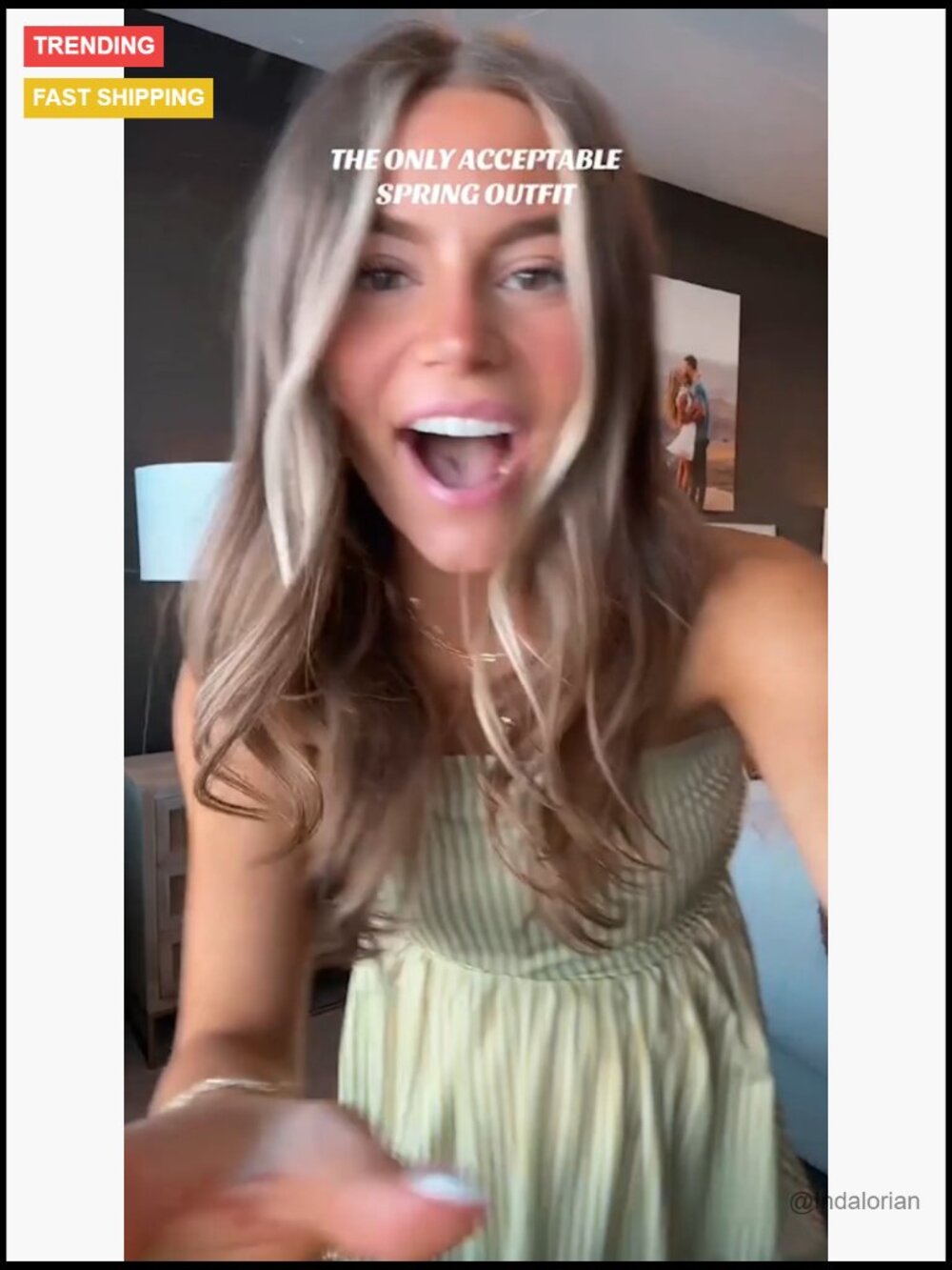 Striped Strapless Maxi Dress with Pockets Sleeveless Flowy - Picture 5 of 5